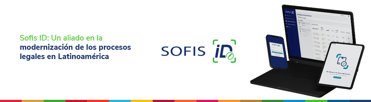 Computadora, teléfono y tableta con pantallas de SofisID