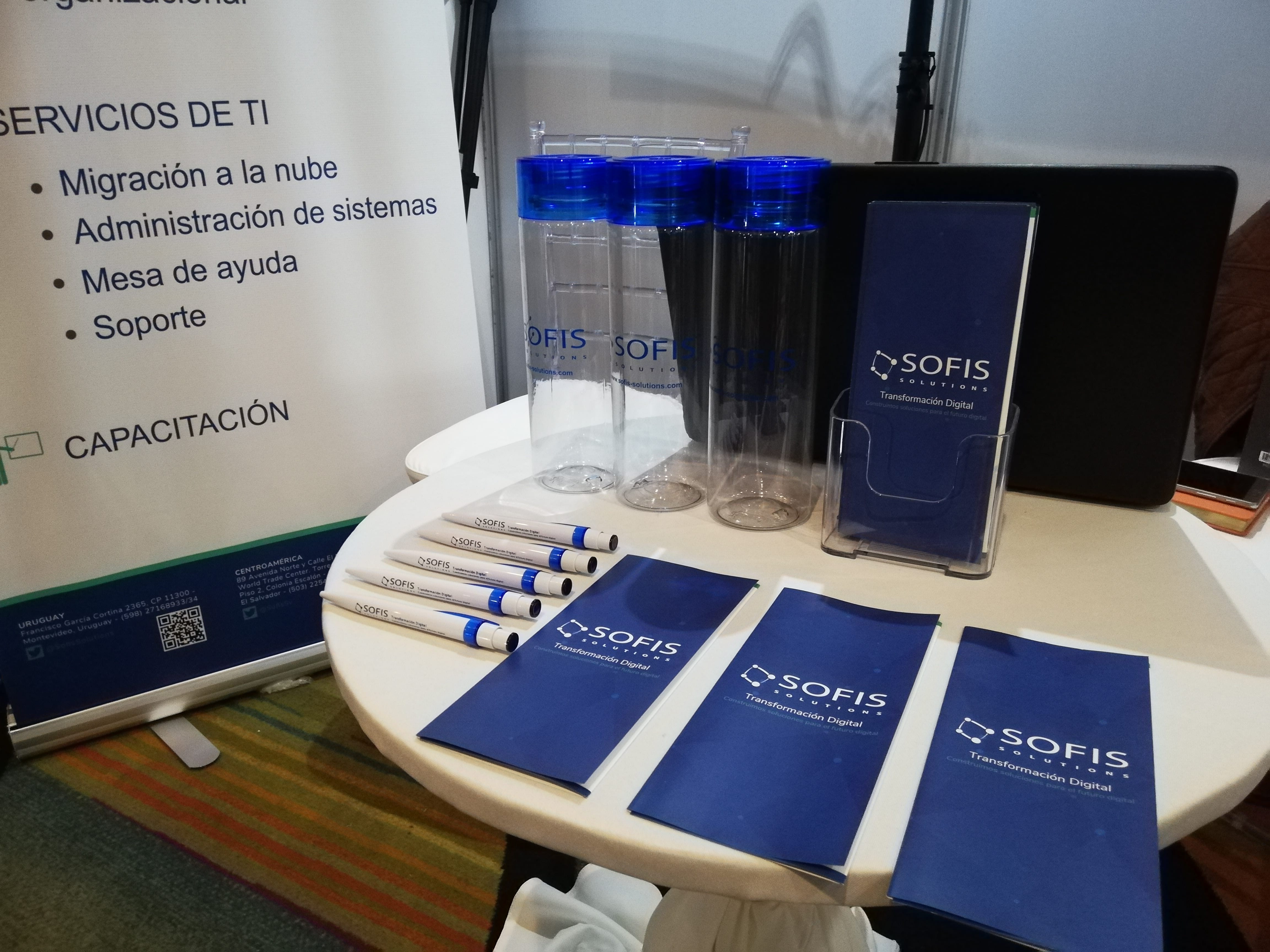 Materiales de Merchandising de Sofis Solutions