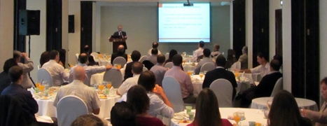 Man giving a presentation
