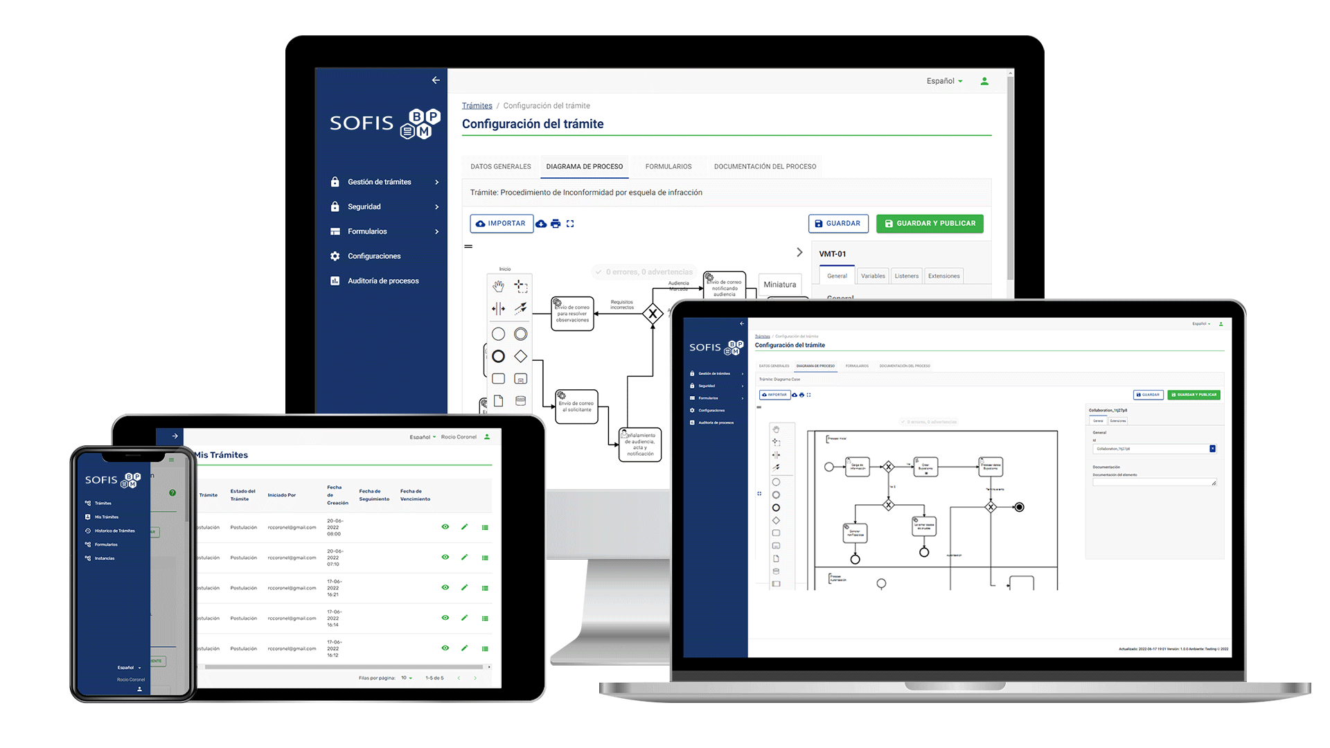 Mockup SofisBPM